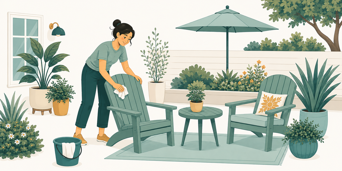 How to Clean Outdoor Furniture