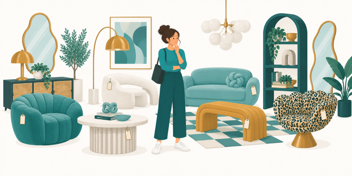 How to Mix Timeless & Trendy Furniture