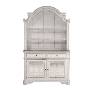 Liberty Furniture Magnolia Manor Antique White Hutch Chest