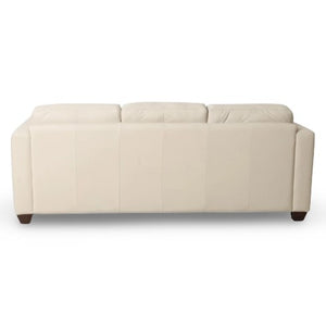 Hudsons Furniture Shilo Leather Sofa in Oslo Pebble