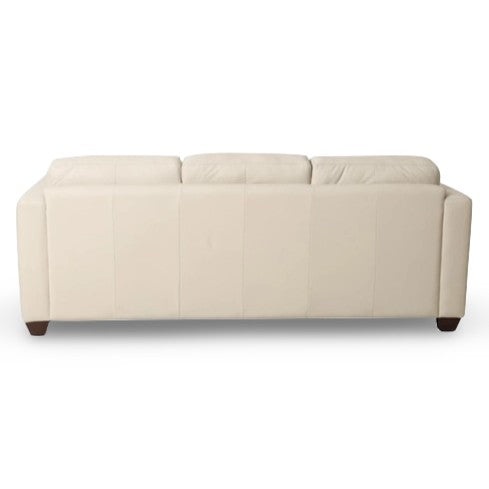 Hudsons Furniture Shilo Leather Sofa in Oslo Pebble