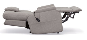 Flexsteel Zero Gravity Zecliner Model 1 Fabric Power Sleep Recliner with Power Headrest & Lumbar in Dove