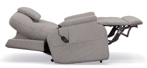 Flexsteel Zero Gravity Zecliner Model 1 Fabric Power Sleep Recliner with Power Headrest & Lumbar in Dove
