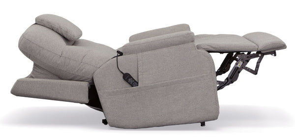 Flexsteel Zero Gravity Zecliner Model 1 Fabric Power Sleep Recliner with Power Headrest & Lumbar in Dove