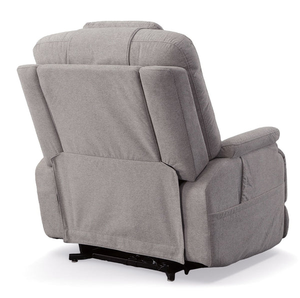 Flexsteel Zero Gravity Zecliner Model 1 Fabric Power Sleep Recliner with Power Headrest & Lumbar in Dove
