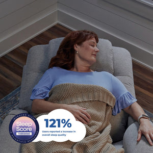 Flexsteel Zero Gravity Zecliner Model 1 Fabric Power Sleep Recliner with Power Headrest & Lumbar in Dove