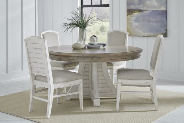 American Woodcrafters Meadowbrook Upholstered Dining Side Chair