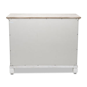 Seawinds Islamorada Dapple Grey Finish 4-Drawer Chest