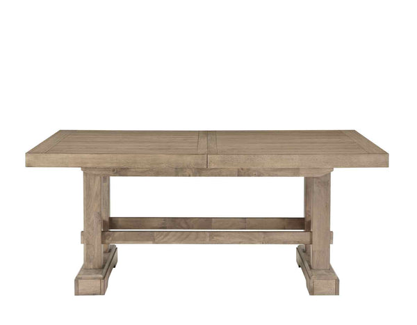 Steve Silver Napa 5-Piece 72-108-Inch Dining Table & 4 Side Chairs Set In Weathered Sand