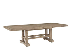 Steve Silver Napa 5-Piece 72-108-Inch Dining Table & 4 Side Chairs Set In Weathered Sand