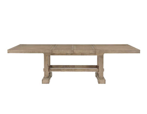 Steve Silver Napa 5-Piece 72-108-Inch Dining Table & 4 Side Chairs Set In Weathered Sand