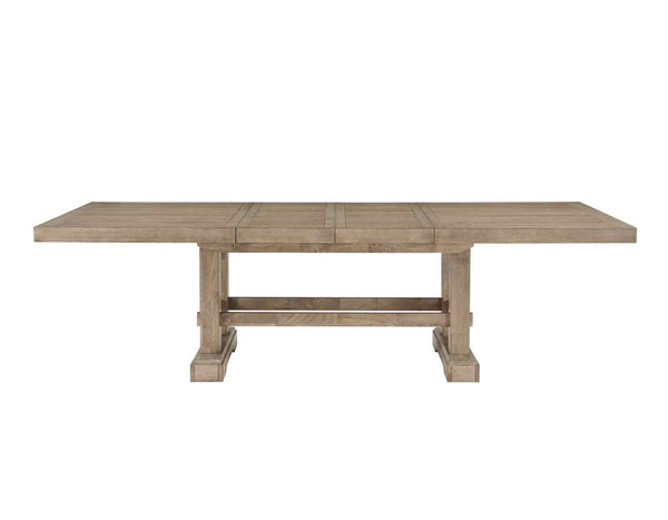 Steve Silver Napa 5-Piece 72-108-Inch Dining Table & 4 Side Chairs Set In Weathered Sand