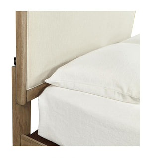 Aspenhome Provence King/California King Upholstered Headboard In Patine