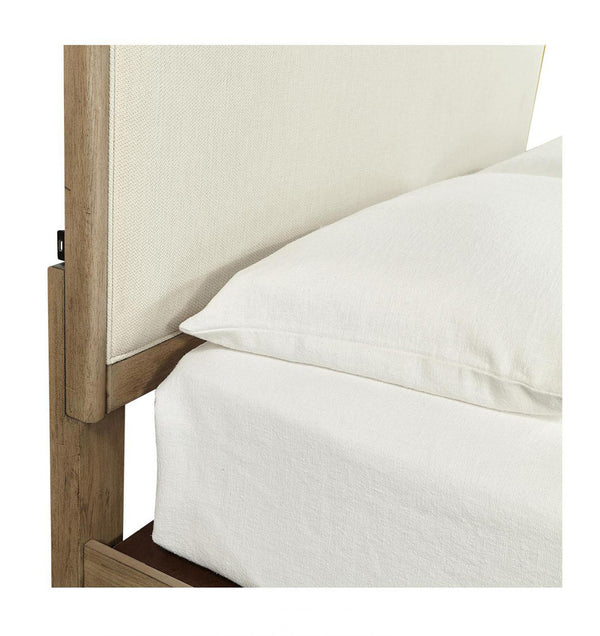 Aspenhome Provence King/California King Upholstered Headboard In Patine