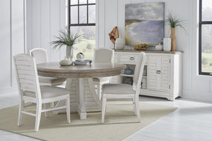 American Woodcrafters Meadowbrook Upholstered Dining Side Chair