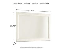 Ashley Willowton Bedroom Mirror