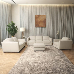 Hudsons Furniture Shilo Leather Chair in Oslo Pebble