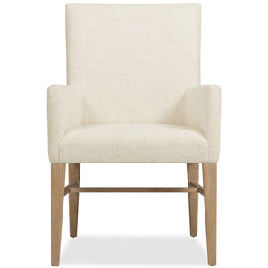 Hooker Furniture Driftwood Upholstered Arm Chair in Buckboard