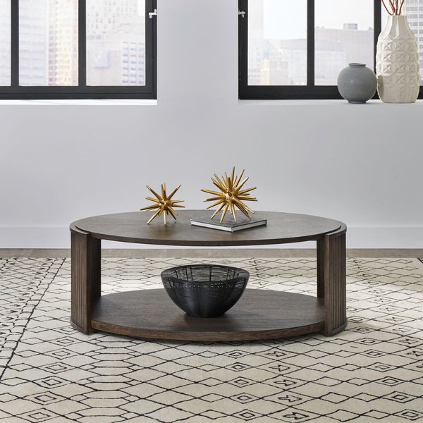 Liberty Furniture City View Coffee Bean Cocktail Table