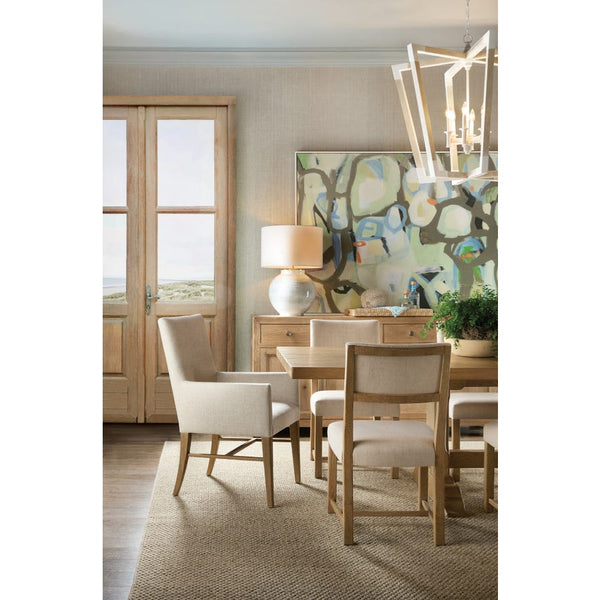 Hooker Furniture Driftwood Upholstered Arm Chair in Buckboard