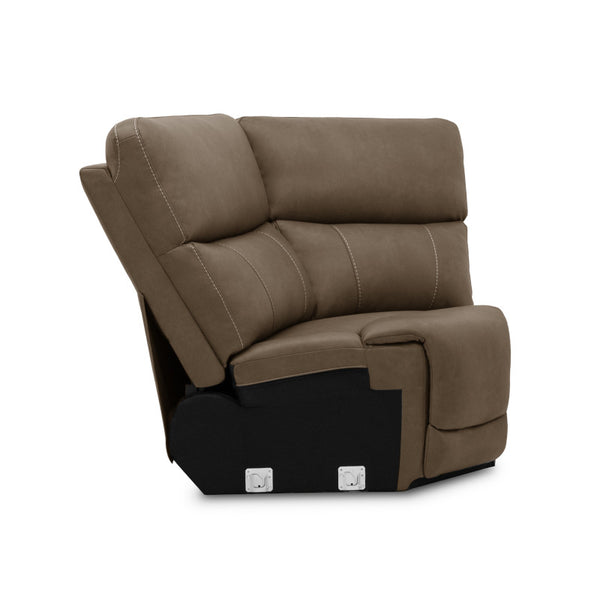 Flexsteel Latitudes Carter Cappuccino Fabric Sectional
