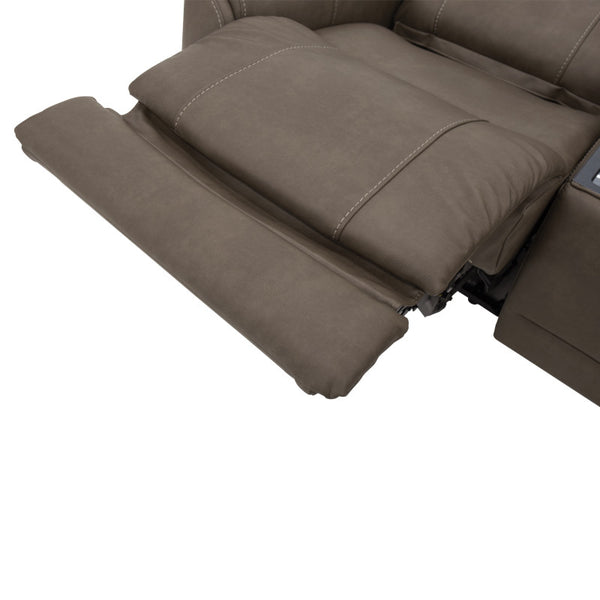 Flexsteel Latitudes Carter Cappuccino Fabric Sectional