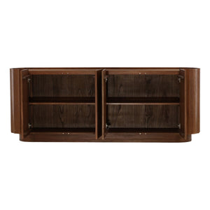 Dovetail Furniture Cadwell Sideboard in Brown