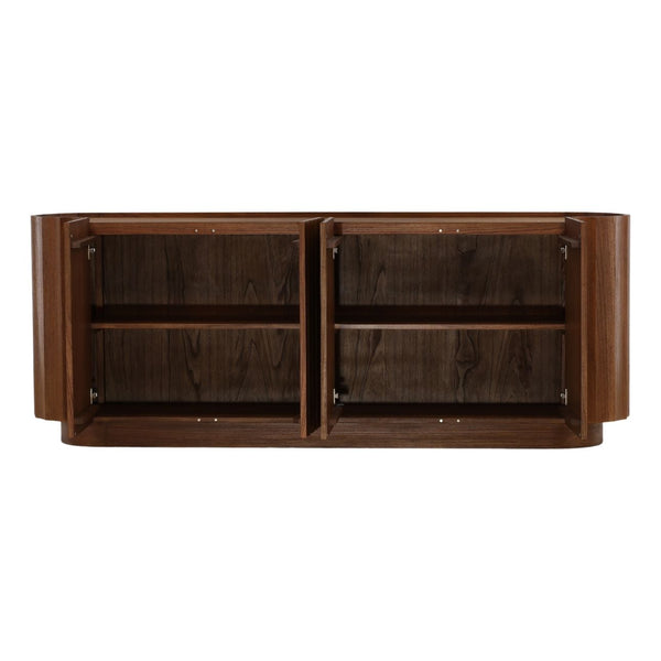 Dovetail Furniture Cadwell Sideboard in Brown