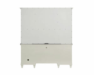 Martin Harford Antique White Credenza & Hutch Set