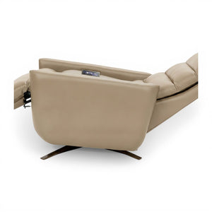 American Leather Cirrus Comfort Solace Recliner In Leather Titan Sand