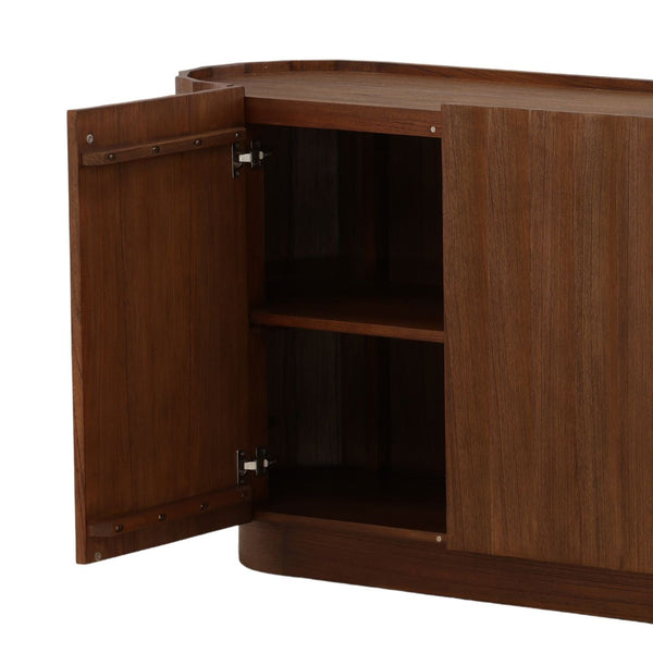 Dovetail Furniture Cadwell Sideboard in Brown