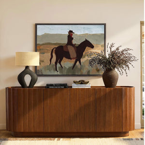 Dovetail Furniture Cadwell Sideboard in Brown