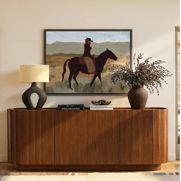 Dovetail Furniture Cadwell Sideboard in Brown