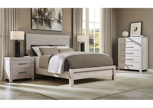 Vaughan Bassett Joinery White Oak 6-Drawer Dresser