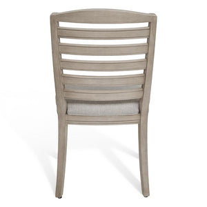 American Woodcrafters Heritage Coast 5-Piece Round Dining Set Sea Oat