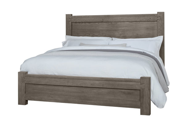 Vaughan-Bassett Dovetail Mystic Grey Dovetail Poster King Headboard