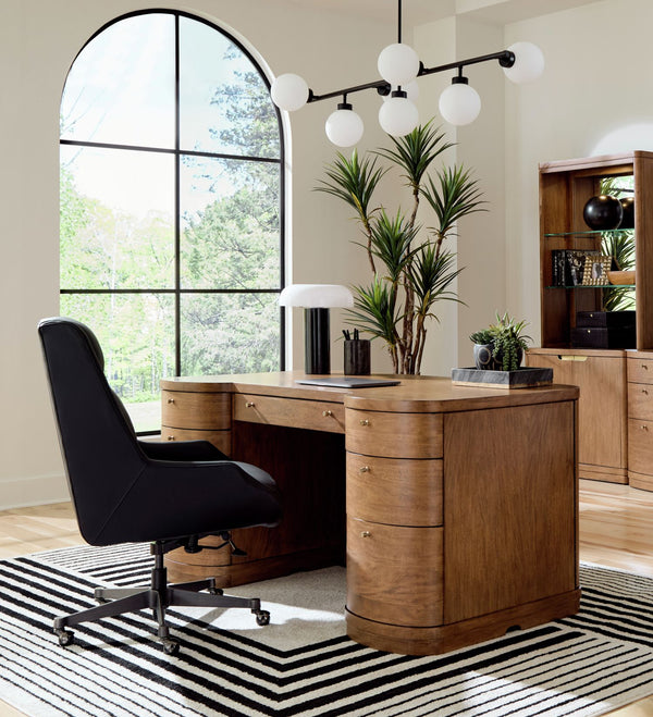 Aspen Home Caden Spiced Caramel 66-Inch Executive Desk