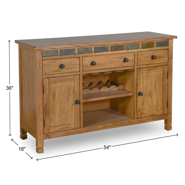 Sunny Designs Sedona Rustic Oak 54 Inch Buffet