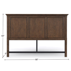 Aspen Home Oxford Cocoa Queen Panel Headboard
