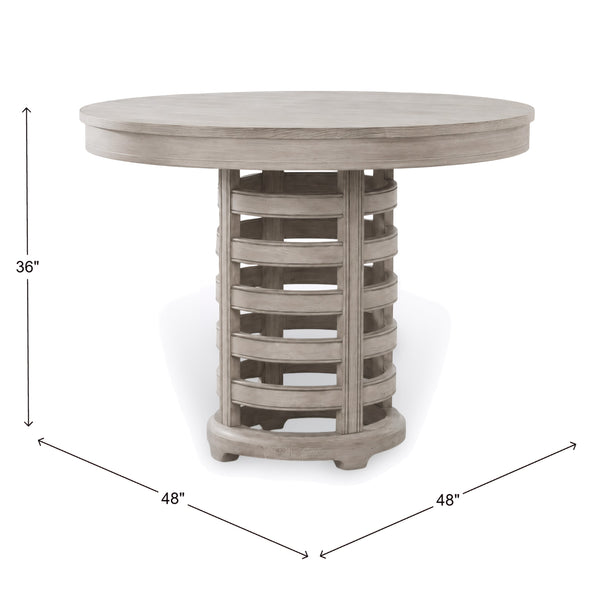 American Woodcrafters Heritage Coast Counter-Height Dining Table Sea Out