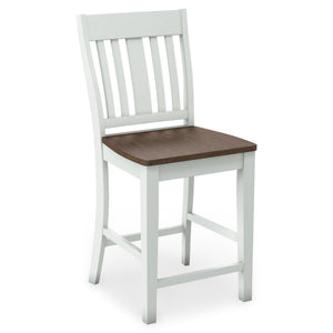 John Thomas Benson 5-Piece Counter-Height Dining Set with Butterfly Leaf Table and 4 Stools