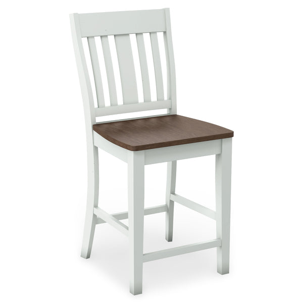 John Thomas Benson 5-Piece Counter-Height Dining Set with Butterfly Leaf Table and 4 Stools
