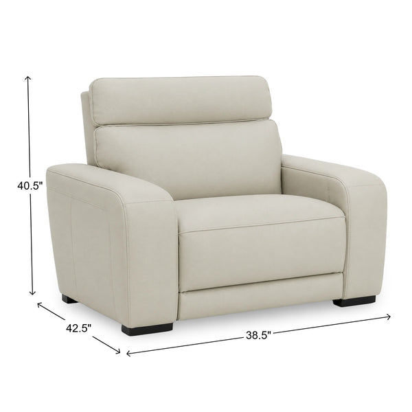 Moto Motion Melody Triple Power Leather Recliner with Audio, Air Massage & 3-Zone Heat