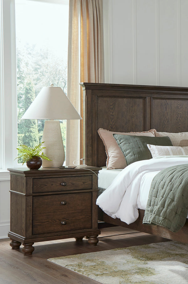 Aspen Home Oxford Cocoa Queen Panel Headboard