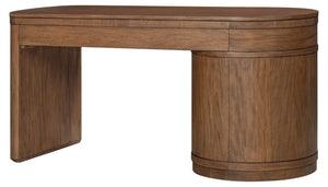 Aspen Home Caden Spiced Caramel 64-Inch Single Pedestal Desk