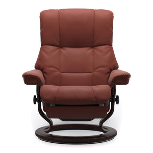 Stressless Mayfair Classic Power Large Recliner in Paloma Dark Henna
