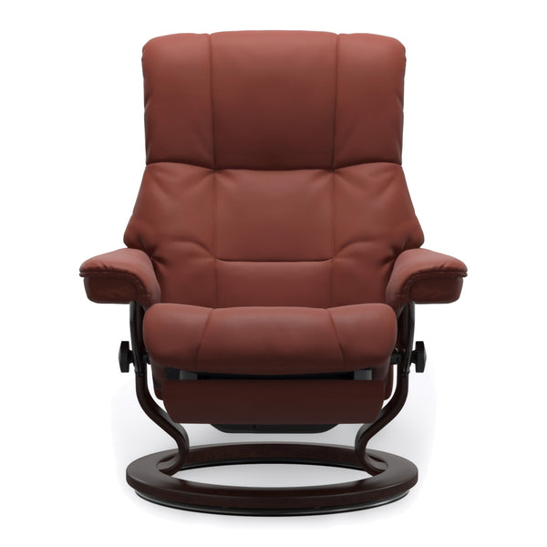 Stressless Mayfair Classic Power Large Recliner in Paloma Dark Henna