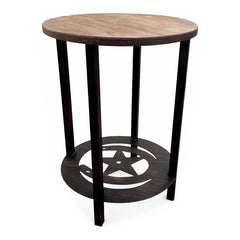 Coast Lamp Kodiak/Jade Round Horseshoe End Table