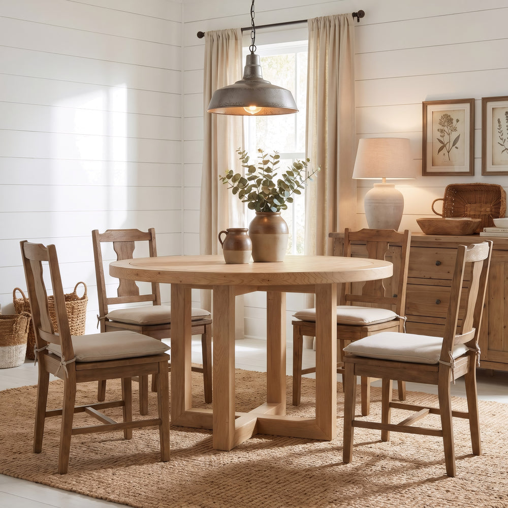 Hooker Furniture Driftwood 48-Inch Round Dining Table in Buckboard