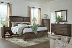 Aspen Home Oxford Cocoa Queen Panel Headboard